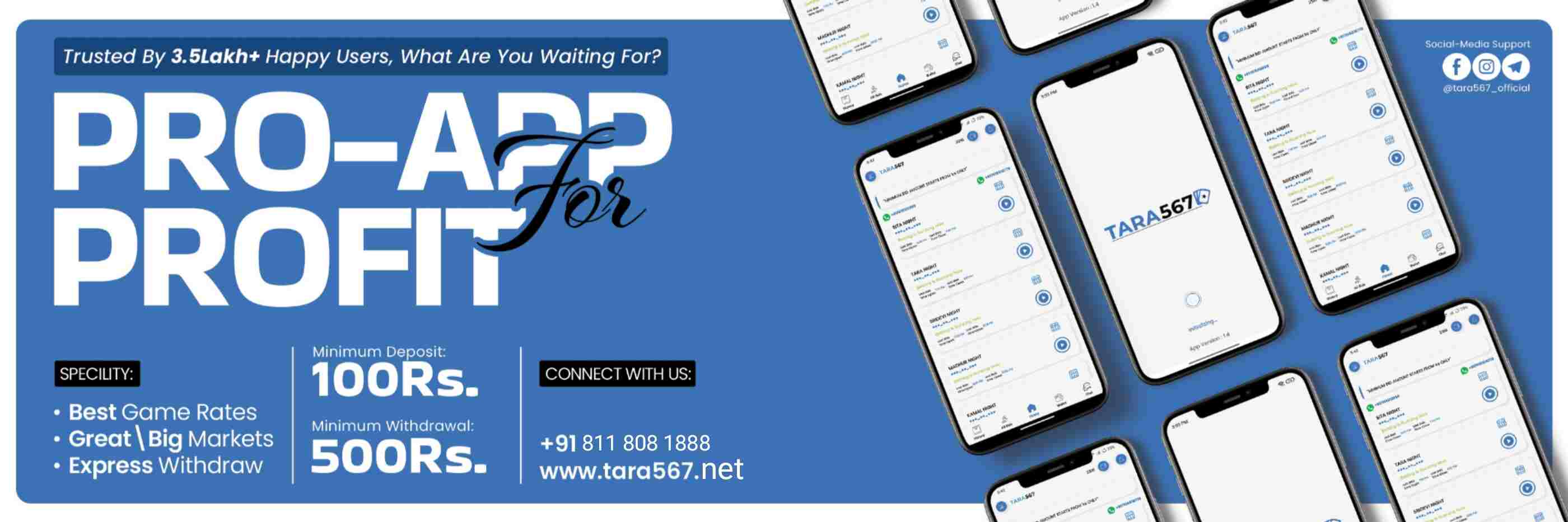 Tara567 (Tara 567) fast Matka results and clean charts preview